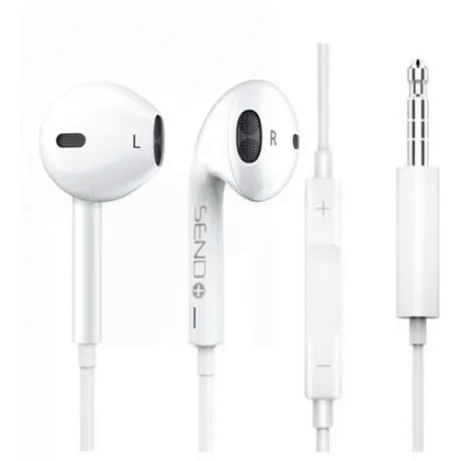 Auricular Send+ - Manos Libres - Plug 3.5 - Blanco