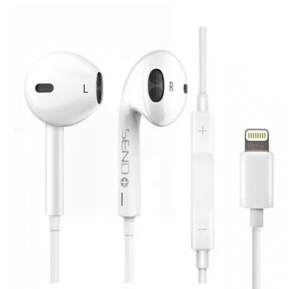 Auricular Send+ - Manos Libres - Ligthning - Blanco