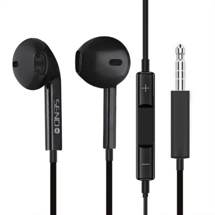 Auricular Send+ - Manos Libres - Plug 3.5 - Negro