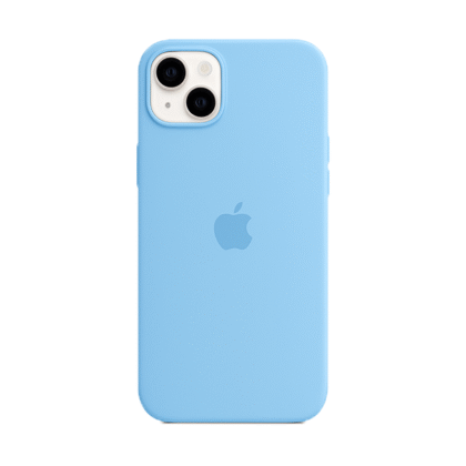 Funda Iphone 14 Plus - Silicon Case - Celeste