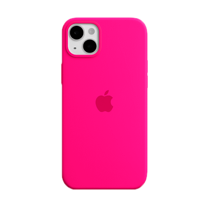 Funda Iphone 14 Plus - Silicon Case - Fucsia