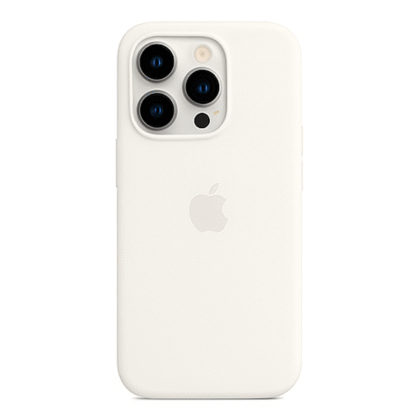 Funda Iphone 15 Pro - Silicon Case - Blanca