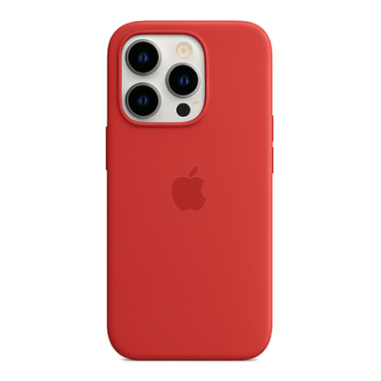 Funda Iphone 15 Pro - Silicon Case - Roja