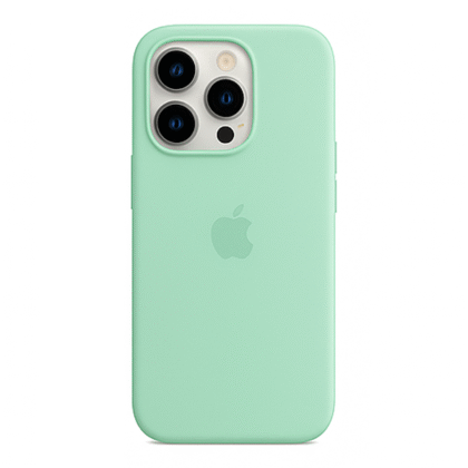 Funda Iphone 15 Pro - Silicon Case - Verde agua