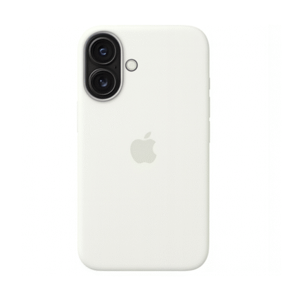 Funda Iphone 16 Plus - Silicon Case - Blanca