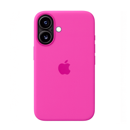 Funda Iphone 16 Plus - Silicon Case - Fucsia