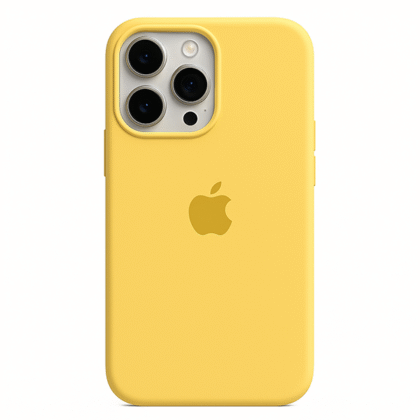 Funda Iphone 16 Pro Max - Silicon Case - Amarilla