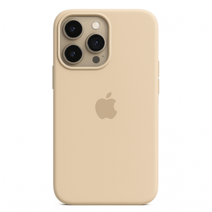Funda Iphone 16 Pro Max - Silicon Case - Beige