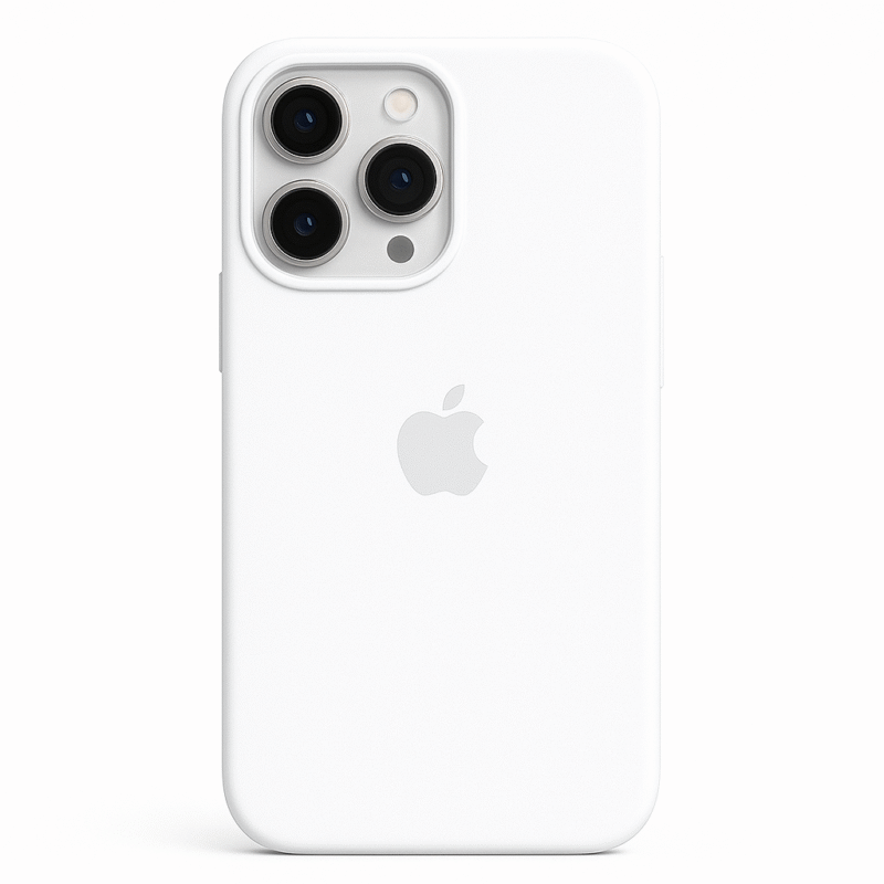 Funda Iphone 16 Pro Max - Silicon Case - Blanca