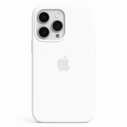 Funda Iphone 12 Pro Max - Silicon Case - Blanca