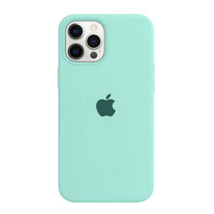 Funda Iphone 16 Pro - Silicon Case - Verde Agua