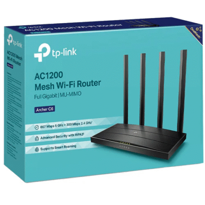 Router TP-Link DualBand - Ac1200 Archer C6