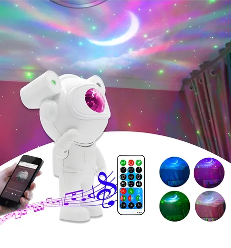 Proyector - Astronauta - Parlante BT - Party - Audioritmico