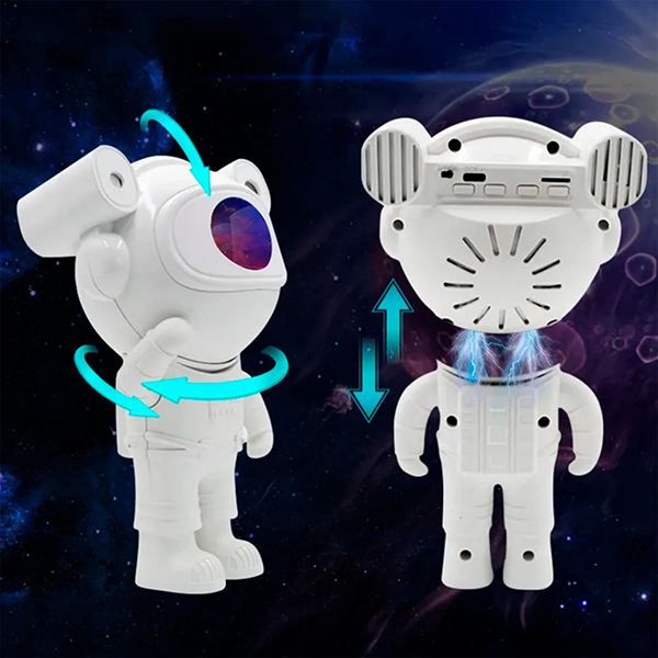 Proyector - Astronauta - Parlante BT - Party - Audioritmico - Image 2