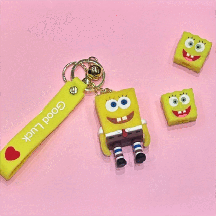 llaveros - Silicon - Bob Esponja