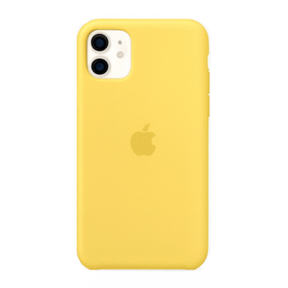 Funda Iphone 11 - Silicon Case - Amarilla