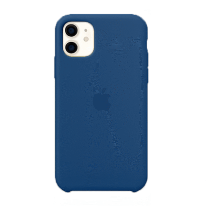 Funda Iphone 11 - Silicon Case - Azul