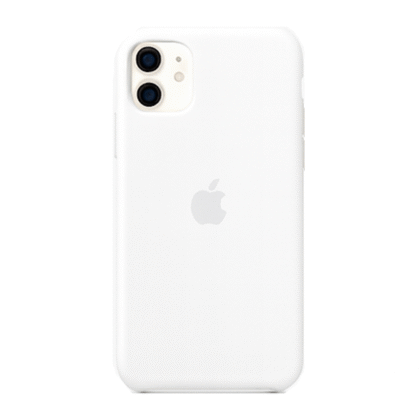 Funda Iphone 11 - Silicon Case - Blanca