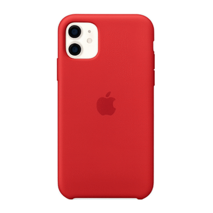 Funda Iphone 11 - Silicon Case - Roja