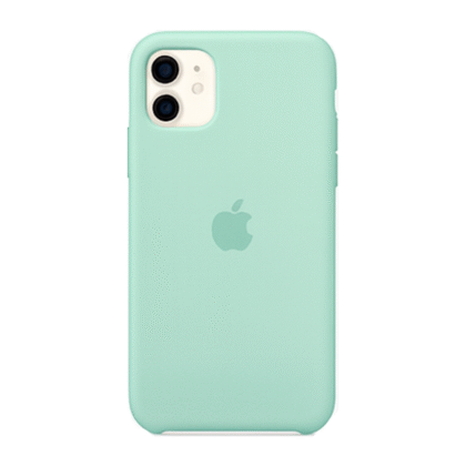 Funda Iphone 11 - Silicon Case - Verde Agua