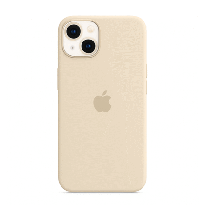 Funda Iphone 13 - 14 - Silicon Case - Beige