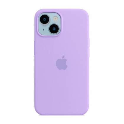 Funda Iphone 15 - Silicon Case - Lila