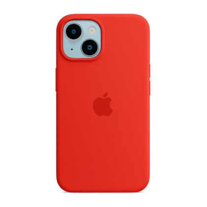 Funda Iphone 15 - Silicon Case - Roja