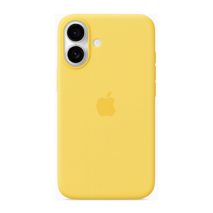 Funda Iphone 16 - Silicon Case - Amarilla