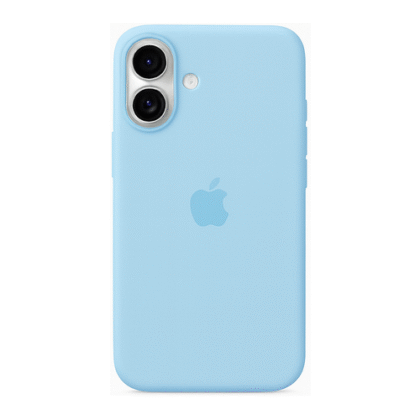 Funda Iphone 16 - Silicon Case - Celeste
