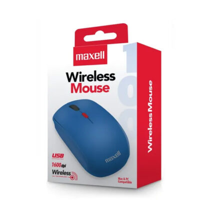 Mouse Inalambrico Maxell MOWL-100 - Azul