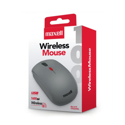 Mouse Inalambrico Maxell MOWL-100 - Gris