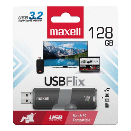 Pendrive - Maxell - Flix - 128GB