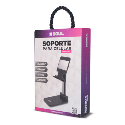 Soporte de escritorio plegable con espejo - Soul Q50