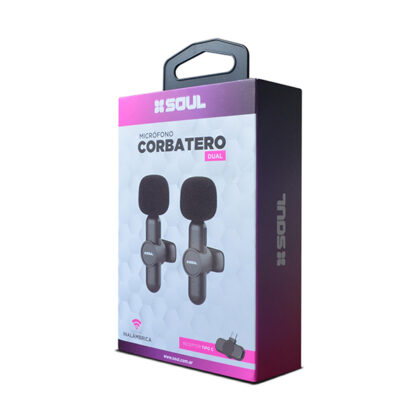 Microfono Corbatero inalambrico Soul - X2 - Ligthning