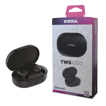 Auricular Inalambrico - Soul TWS1000 - Negros
