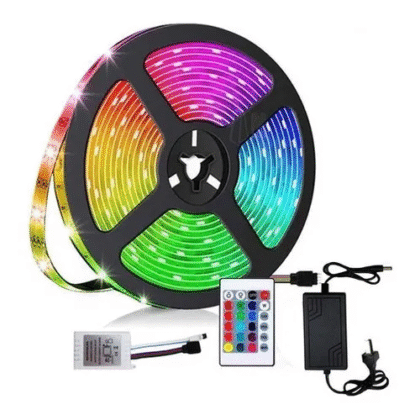 Tira Led RGB 5Mts - SMD5050 + Fuente